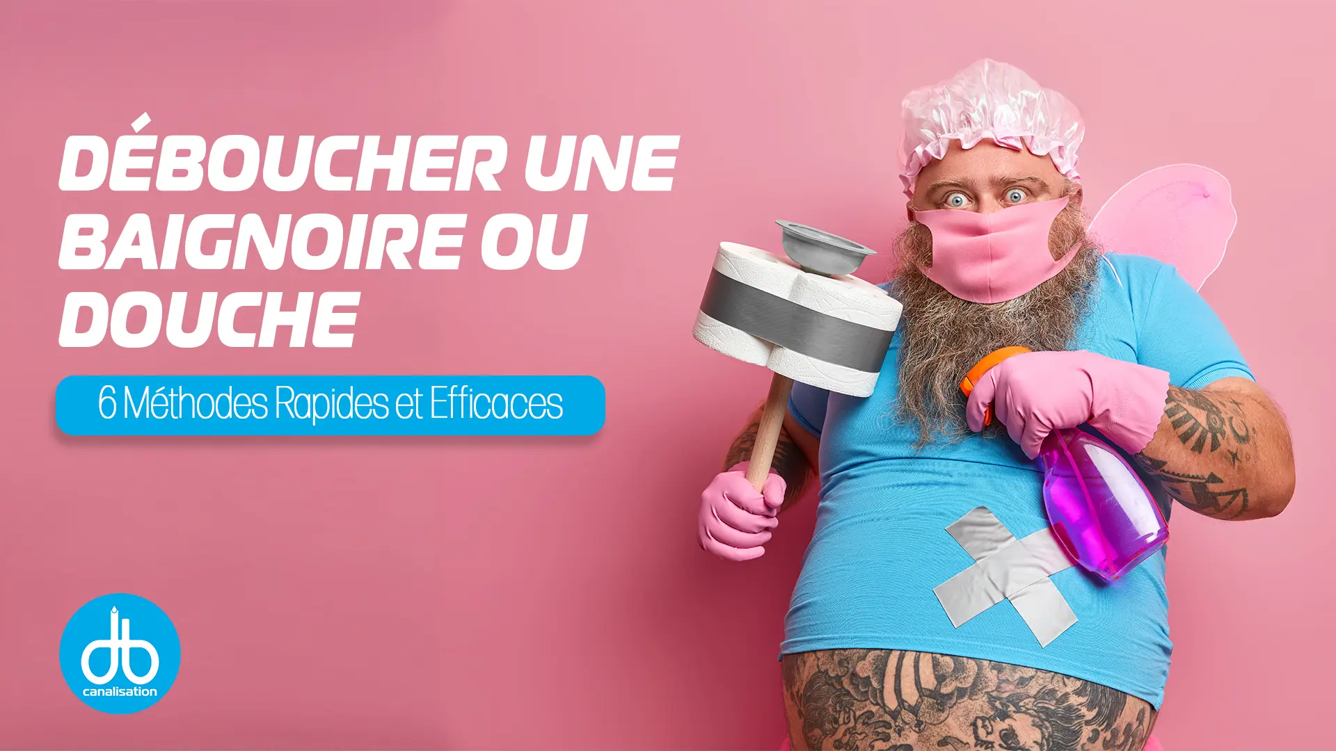 déboucher baignoire et douche 6 méthodes