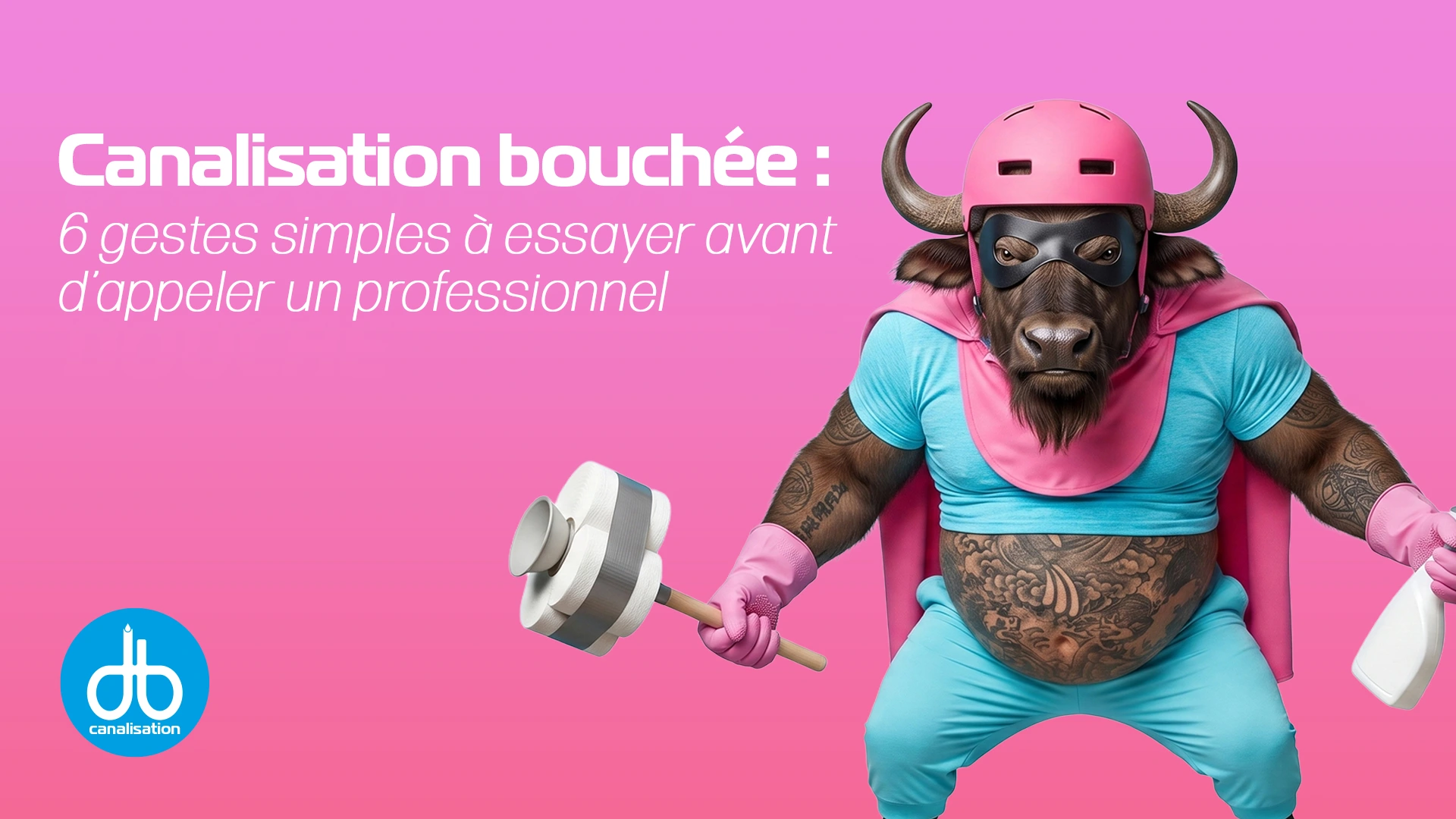 canalisations bouchées que faire ?